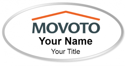 Custom name badges for Movoto Real Estate
