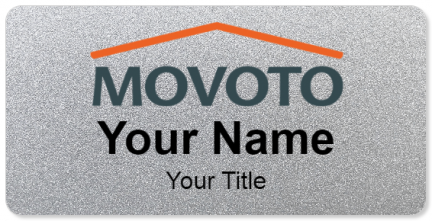 Custom name badges for Movoto Real Estate