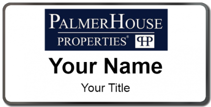 Custom name badges for Palmer House Properties