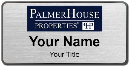 Custom name badges for Palmer House Properties