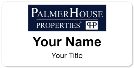 Custom name badges for Palmer House Properties