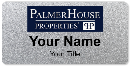 Custom name badges for Palmer House Properties