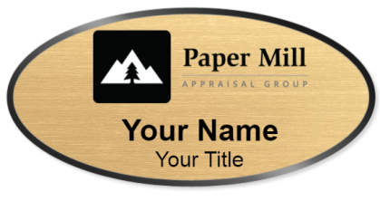 Custom name badges for Paper Mill Appraisal Group