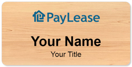 Custom name badges for Paylease