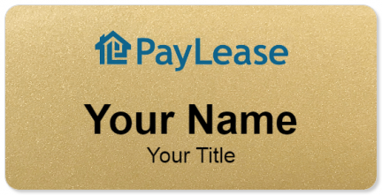 Custom name badges for Paylease