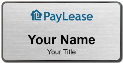 Custom name badges for Paylease