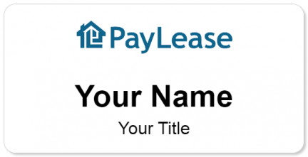 Custom name badges for Paylease