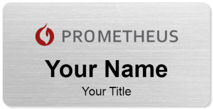 Custom name badges for Prometheus Real Estate Group