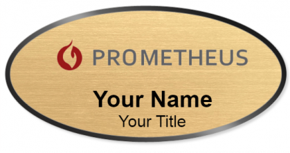 Custom name badges for Prometheus Real Estate Group