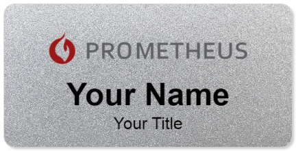 Custom name badges for Prometheus Real Estate Group