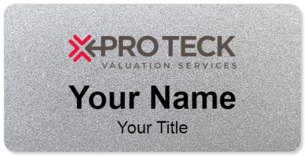 Custom name badges for Pro Teck Valuation Services