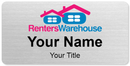Custom name badges for Renters Warehouse