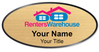 Custom name badges for Renters Warehouse