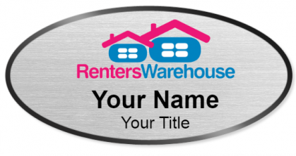 Custom name badges for Renters Warehouse