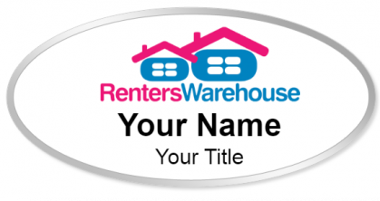 Custom name badges for Renters Warehouse