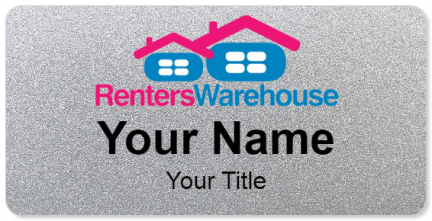 Custom name badges for Renters Warehouse