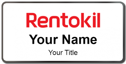 Custom name badges for Rentokil Pest Control