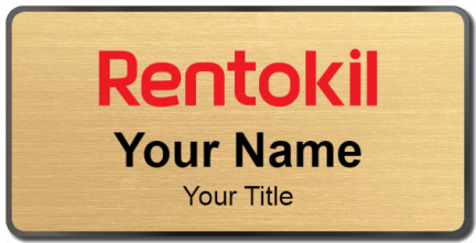 Custom name badges for Rentokil Pest Control
