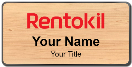 Custom name badges for Rentokil Pest Control