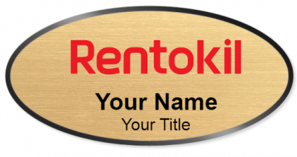 Custom name badges for Rentokil Pest Control