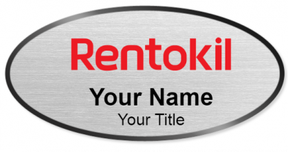 Custom name badges for Rentokil Pest Control