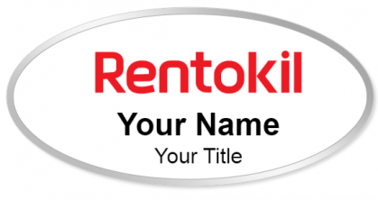 Custom name badges for Rentokil Pest Control