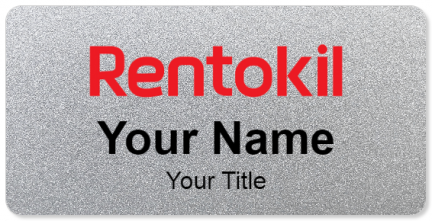 Custom name badges for Rentokil Pest Control