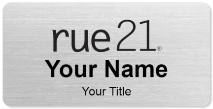 Custom name badges for rue21