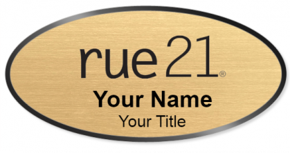 Custom name badges for rue21