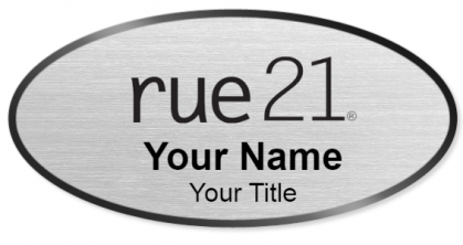 Custom name badges for rue21