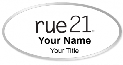 Custom name badges for rue21