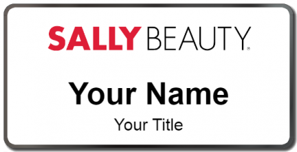 Custom name badges for Sally Beauty Supply