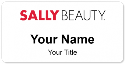 Custom name badges for Sally Beauty Supply