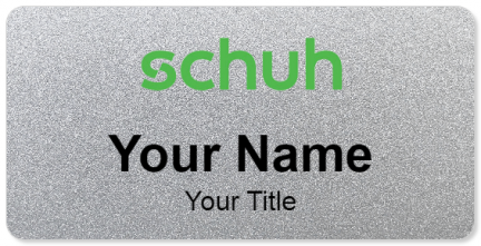 Custom name badges for Schuh