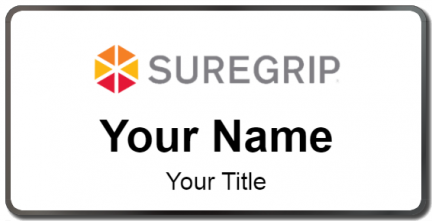 Custom name badges for Suregrip Shoes
