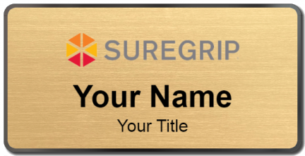 Custom name badges for Suregrip Shoes