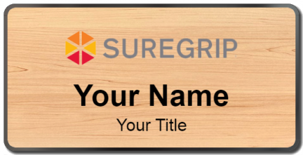 Custom name badges for Suregrip Shoes