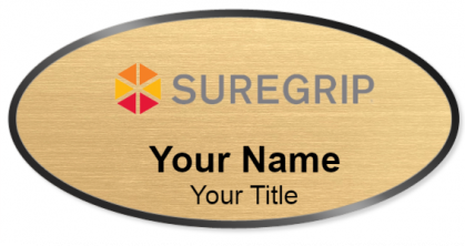 Custom name badges for Suregrip Shoes