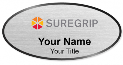 Custom name badges for Suregrip Shoes