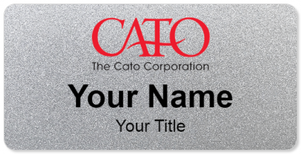 Custom name badges for The Cato Corporation