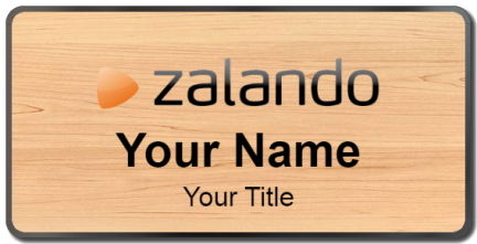 Custom name badges for Zalando Shoes