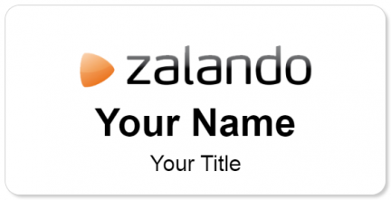 Custom name badges for Zalando Shoes