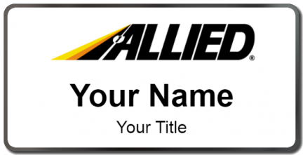 Custom name badges for Allied Van Lines