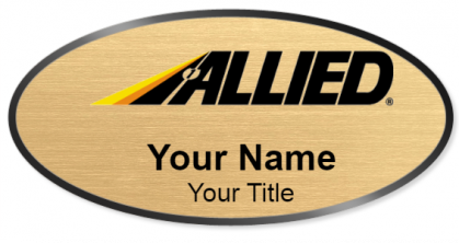 Custom name badges for Allied Van Lines