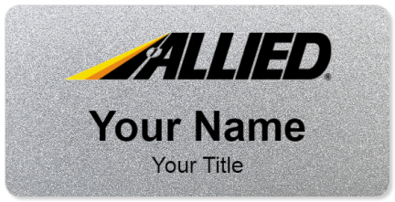 Custom name badges for Allied Van Lines