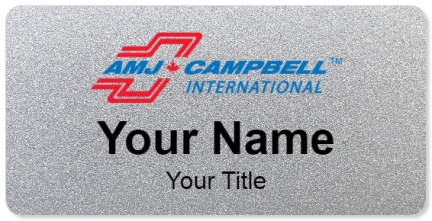 Custom name badges for AMJ Campbell Movers