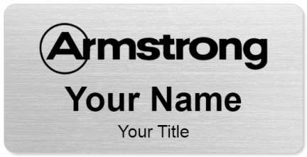 Custom name badges for Armstrong World Industries