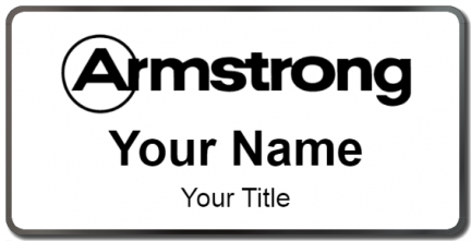 Custom name badges for Armstrong World Industries