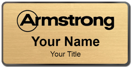 Custom name badges for Armstrong World Industries