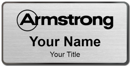Custom name badges for Armstrong World Industries